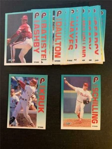 1992 Fleer Philadelphia Phillies Team Set 28 Karten Lot - Bild 1 von 1