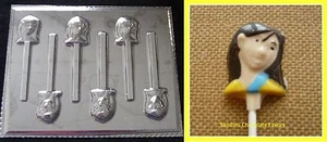 Molde de caramelo jabón chocolate cara princesa MULAN - Imagen 1 de 1