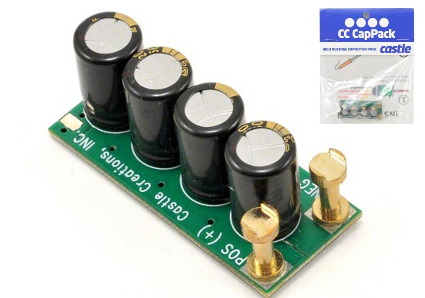 NEW Castle Creations Capacitor pack 12S MAX (50.0V) 880UF - Image 1 of 1