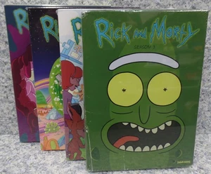 DVD Rick And Morty Lot of 4 Season 1 2 3 4 NEW SEALED - Picture 1 of 9