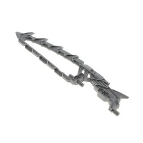 1x Lego Bionicle Weapon Sword Flat Silver Gray Shield Blade Tahu 70787 19992