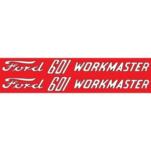 Hood Decals fits Ford Tractor 601 Workmaster - Picture 1 of 6