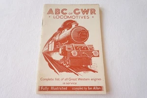 1943 The abc of GWR Locomotives Book Ian Allan No Underlinings VGC - Picture 1 of 8