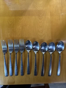 Grant's Bradford Casa Cucharas Tenedores Cucharas de té helado Tenedor 9 piezas - Imagen 1 de 5