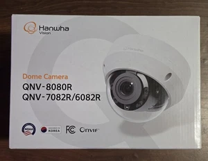 Wisenet Hanwha QNV-6082R1 Network IP Security Dome Camera Samsung Brand New  - Picture 1 of 5