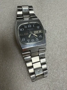 USSR Soviet Slava Tank Watch Mechanical Automatic Cal. 2427 - Picture 1 of 24