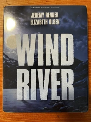 WIND RIVER - Limited Edition 4K UHD + Blu-ray + Digital SteelBook w/Slipcover - Image 1 of 4