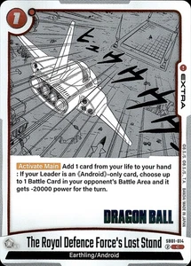 The Royal Defence Force's Last Stand - DB Super Fusion World Manga SB01-014 - Picture 1 of 2