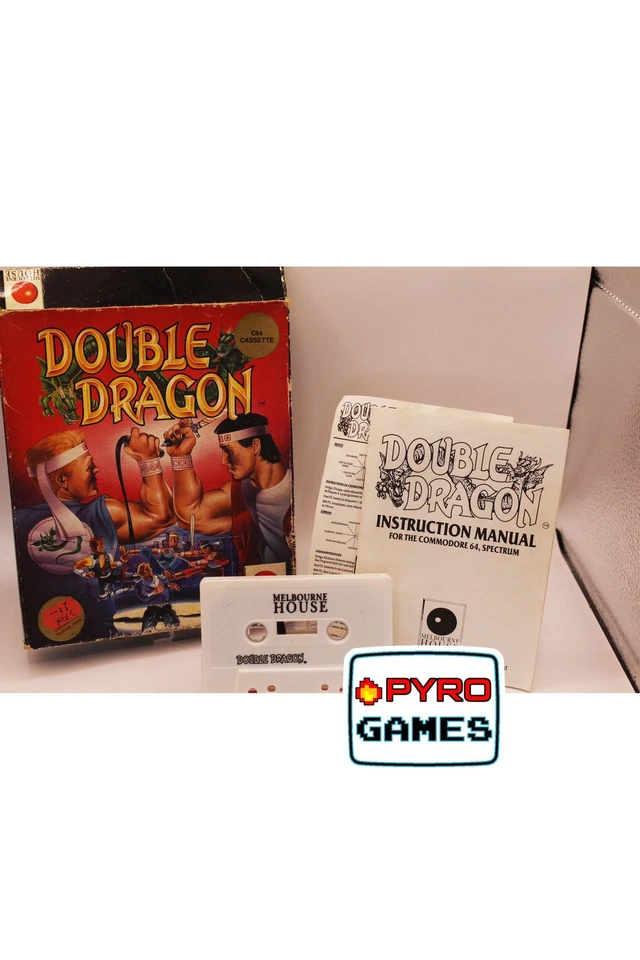 Double Dragon - Melbourne House - Commodore 64/128 - C64 - Big Box Version - Image 1 of 1