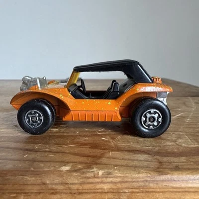Vintage 1972 Matchbox Sand Cat K-37 Speed King Lesney Orange Diecast Toy Car - Image 1 of 4