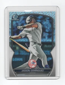 Jasson Dominguez 2023 Bowman Chrome Prospects Mega #BCP-225 w/sleeve - Picture 1 of 2
