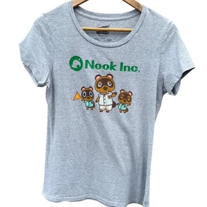 Nook Inc. Animal Crossing Spiel graues T-Shirt Größe Youth Large - Bild 1 von 4