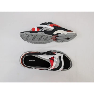 Zapatilla Balenciaga Trcl Slide en Negro/Gris/Rojo BNWB 46 Foto 1 de 4