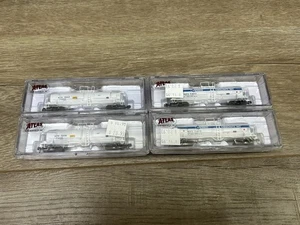 Atlas N Scale ACFX & Ontario Carbonate Kaolin Tank Car Lot Of 4 New - Picture 1 of 11