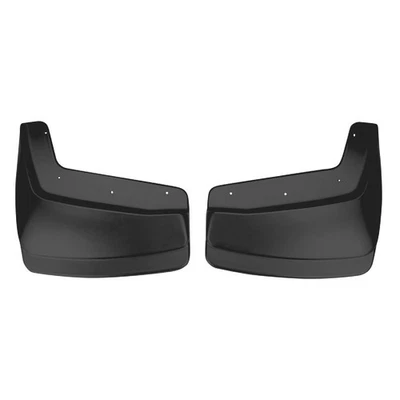 Husky Liners Rear Blk Plastic Mud Guards for 06-09 Ram 3500 Dually Ext. Crew Cab - Imagem 1 de 4