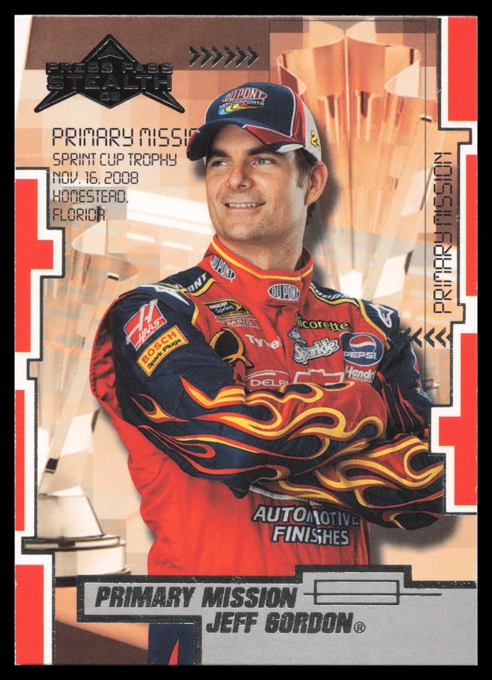 2008 Press Pass Stealth #84 Jeff Gordon - Image 1 of 2