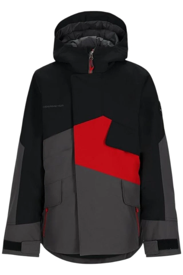 Obermeyer Kid's Boy Gage Jacket Black - Image 1 of 1