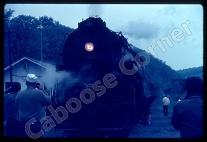 Cass Scenic Railroad Reading 2102 4-8-4 Cass WV 5-30-70 35mm Slide (6613) - Picture 1 of 3