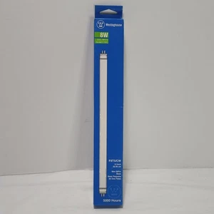 Westinghouse 04044 8W COOL WHITE Bulb F8T5 / CW 12in Mini BiPin Base 5000 Hour - Picture 1 of 3