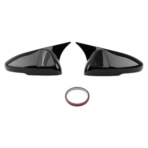 Mirror Shell Cover Kit for Honda Accord 2023+ 11th Gen Black ABS Side Covers L+R - Picture 1 of 11