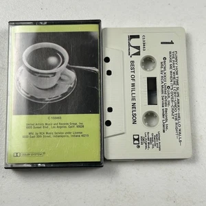 Willie Nelson Best of Willie Nelson Cassette 1973 United Artists - Picture 1 of 2