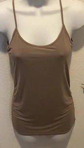 GAP Body ärmelloses Trägertop dünne Träger hellbraun Größe S - Bild 1 von 5