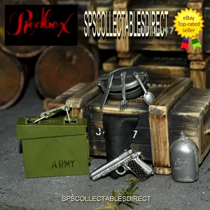 Action Man Vintage 1.6 Scale Redbox Ultra Rare Accessories Set c1960's FREE POST - Bild 1 von 12