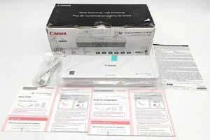 Canon ImageFORMULA R10 Portable Plug & Scan Document Scanner - White (4861C001) - Picture 1 of 13