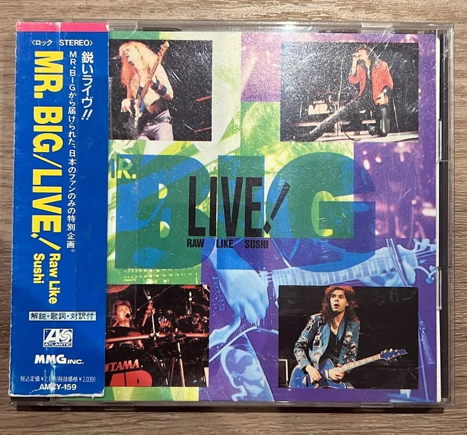 Mr.Big - Live! Raw Like Sushi CD - Bild 1 von 4