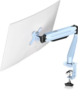 Suptek Single Monitor Arm Gasfeder, Monitorarm Tischhalterung für 17-32" Monitore - Bild 1 von 9
