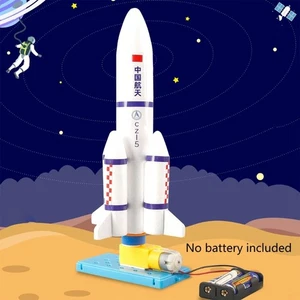 Physics Learning Tool Spacecraft Model Assembly Set Children Early Learning Toy - Picture 1 of 8