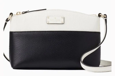 Bolso Bandolera Kate Spade Grove Street Millie - Negro/Cemento Foto 1 de 4
