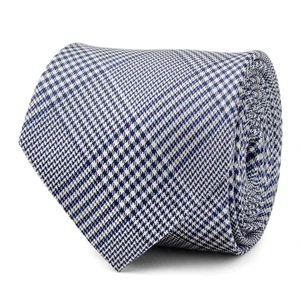 Blue Glen Plaid Silk Tie - Picture 1 of 6