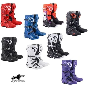 Alpinestars Tech 10 Non-Vented Offroad Motocross Boots - Pick Size & Color - Picture 1 of 18