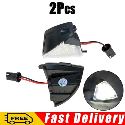 For Volkswagen Golf MK5 GTi Passat Jetta Eos LED Under Side Mirror Puddle Lights Foto 1 de 4