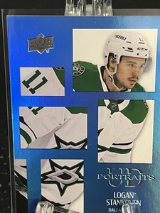 LOGAN STANKOVEN-----2024-25 CUBIERTA SUPERIOR----UD RETRATOS----DALLAS STARS - Imagen 1 de 2
