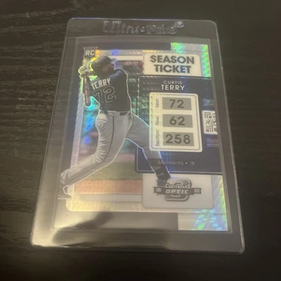 2022 Panini Chronicles - Contenders Optic Curtis Terry #13 Hyper Prizm /299 (RC) - Image 1 of 2