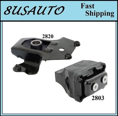 2PCS MOTOR & TRANS MOUNT FIT 1995-2002 Chevrolet Cavalier 2.2L 2.3L & 2.4L -Auto - Image 1 of 4