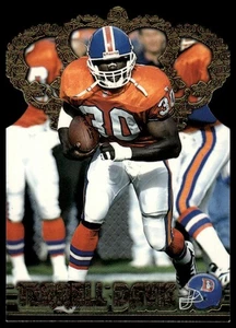 1996 Pacific #GC-7 Terrell Davis Gold Crown Die Cuts - Picture 1 of 2