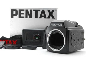 【COME NUOVO in scatola】 Corpo Pentax 645 con cinturino, supporto pellicola... - Foto 1 di 17