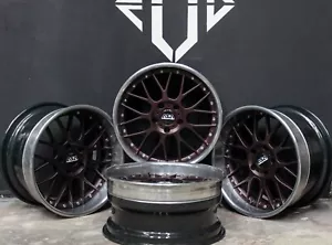 ASA DM038 3 pieces Split Wheel rims 5x120 18" 8.5j and 10j 17et BMW E34 E39 - - Bild 1 von 9
