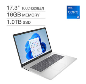 HP 2023 17.3” HD+ Touchscreen Core i7-1355U 16GB DDR4 1TB SSD17-cn3165cl