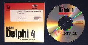 Borland Delphi 4 Professional englische Vollversion MwSt Rechnung - Bild 1 von 1