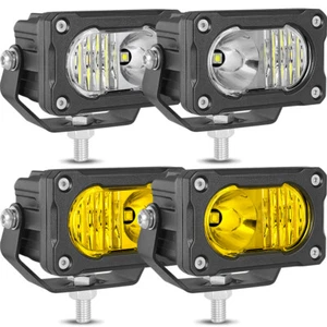 3.1" LED Light Cube Pods Spot Flood Driving Fog Lamp Off Road Truck Jeep UTV SUV - Bild 1 von 38