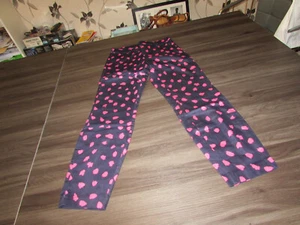 navy / pink splodge design print capri pants size 6 UK / 34 EU - Picture 1 of 24