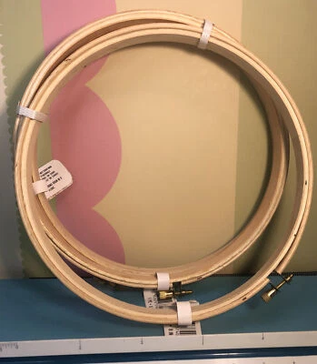 3-pack: 8-inch Wood Embroidery Hoops (set of 3) Darice 39014 New with Tags - Image 1 of 4