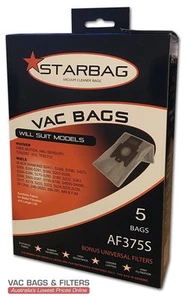 Miele S200, S300, S500, S700, S4000, S6000 Vacuum Cleaner Bags (5-pack) - Picture 1 of 2