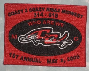 Coast 2 Coast Ridaz Midwest Patch - Motorcycle - Biker - Bild 1 von 1