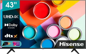 Hisense 43" UHD 4K 2022 43A6FG, Smart TV VIDAA 5.0, HDR Dolby Vision, Controlli - Foto 1 di 11