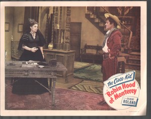 Robin Hood of Monterey 11x14 Lobby Card #5 Gilbert Roland Evelyn Brent Cisco Kid